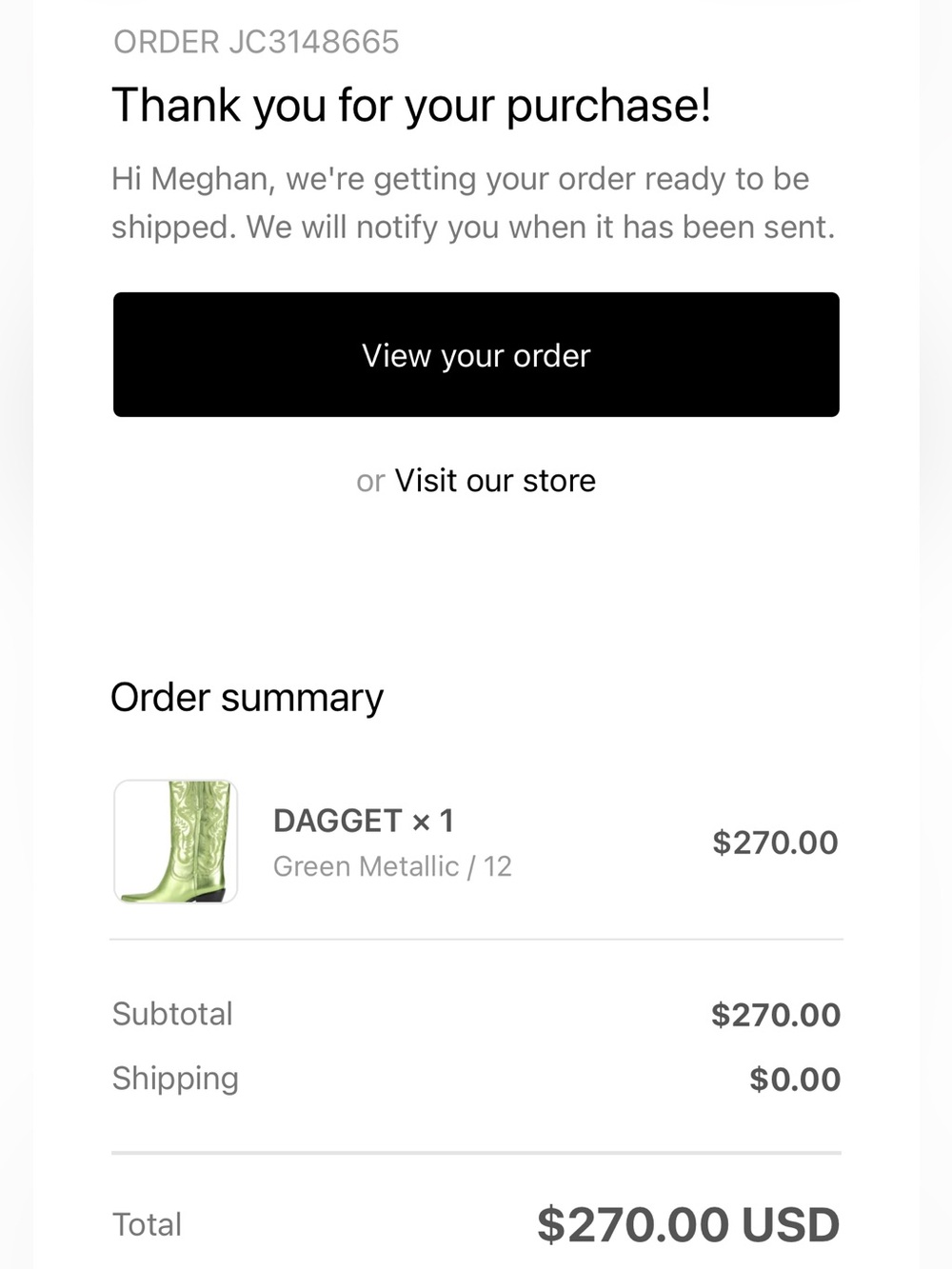 Jeffrey Campbell Metallic Lime Green Cowboy Boots - Picture 2 of 2